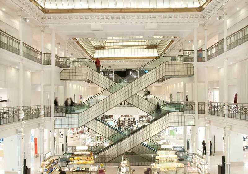 PA/VA system for Le Bon Marché shopping center - References - ATEÏS Europe